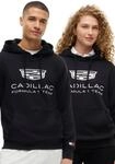 Hoodie TOMMY HILFIGER "TH x Cadillac Formula 1 Team SHIELD", Damen, Gr. S, schwarz,