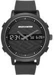 Chronograph SKECHERS "LAWNDALE", schwarz, Armbanduhren, Herren, Chronograph,