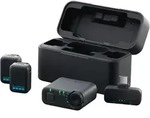 GOPRO Streaming-Mikrofon "Kabelloses Mikrofon (Komplettset)", schwarz, B:9,2cm H:4cm