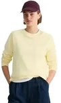 Sweatshirt MARC O'POLO DENIM "aus Organic Cotton", Damen, Gr. XXS, gelb (butter