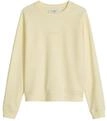 Sweatshirt MARC O'POLO DENIM "aus Organic Cotton", Damen, Gr. XXS, gelb (butter