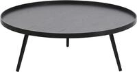 WOOOD Beistelltisch "Mesa mit MDF-Tischblatt und Kiefernholzbeinen &Oslash; 100 x H...