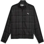 Trainingsjacke PUMA "T7 Relaxed Tartan Trainingsjacke Herren", Herren, Gr. S,