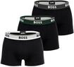 Boxershorts BOSS "Boxershort Trunk 3P Power 3er Pack", Herren, Gr. L, schwarz