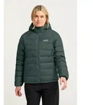 Daunenjacke JACK WOLFSKIN "WILD PASS DOWN HOODY W RDS", Damen, Gr. XS (34),...