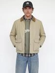 Fieldjacket JACK & JONES "JORNORREBRO PADDED BARN JACKET SN", Herren, Gr. L, beige