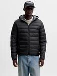 Jack & Jones Steppjacke "JJEBERG LIGHT DOWN PUFFER HOOD NOOS" mit Kapuze Kunstfaser,