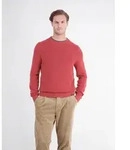 Strickpullover LERROS "Stilvoller Strickpullover mit bequemem Rundhalsauschnitt",