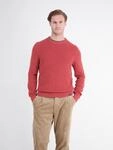 Strickpullover LERROS "Stilvoller Strickpullover mit bequemem Rundhalsauschnitt",