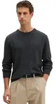 Rundhalspullover MARC O'POLO "aus softem Bio-Bauwoll-Schurwoll-Mix", Herren,...