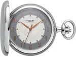 Taschenuhr REGENT "P729-19477729", silber (edelstahlfarben), Taschenuhren, Damen,