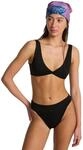 Tankini-Top BILLABONG "Sol Searcher Twist Tank", Damen, Gr. L, schwarz, Obermaterial: