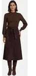 Strickpullover ZERO "Damen mit Spitzen&auml;rmeln", Damen, Gr. 44, chocolate plum,