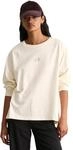 Langarmshirt MARC O'POLO DENIM "mit Streifen-Prints am &Auml;rmel", Damen, Gr. XS, beige