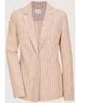 Jackenblazer MADELEINE "Blazer Eleganter Longblazer mit Nadelstreifen", Damen,...