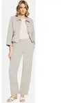 Kurzblazer BETTY BARCLAY "Damen mit 3/4 Arm", Damen, Gr. 42, grau beige, Stoff,