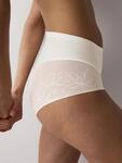 Slip TRIUMPH "Comfort Contour Maxi", Damen, Gr. S, silk wei&szlig;, Microtouch,