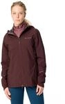 VAUDE 3-in-1-Funktionsjacke "WOMENS YARAS 3IN1 JACKET II" 2 Stk. tlg. f&uuml;r Radsport,