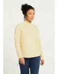 Stehkragenpullover JACK WOLFSKIN "TRAIL HZ W", Damen, Gr. XS (34), beige