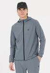Trainingsjacke VIRTUS "Alonso V2", Herren, Gr. XXL, grau (blau, grau), 79%...