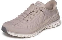 Slip-On Sneaker SKECHERS "GLIDE-STEP", Damen, Gr. 42, beige (taupe), Synthetik,