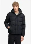 Steppjacke SUPERDRY "CLASSIC EVEREST PUFFER JKT", Herren, Gr. M, schwarz (super