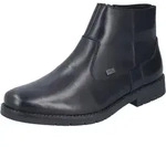 Winterstiefelette RIEKER, Herren, Gr. 46, schwarz, Glattleder, Schuhe