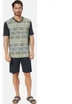 Shorty BABISTA "Kurzer Schlafanzug THENDOR", Herren, Gr. M, blau (dunkelblau),