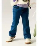 Bootcut-Jeans NAME IT "NMFSALLI BOOT FLEECE JEANS 6009-AN", M&auml;dchen, Gr. 92,...
