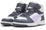 Sneaker PUMA "REBOUND SLAM MID AC PS", M&auml;dchen, Gr. 29, lila (inky depths,...