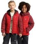 Winterjacke JACK WOLFSKIN "ZENON JKT KIDS", Jungen, Gr. 104, rot (siren rot),