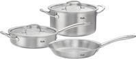 Fissler Topf-Set "Fissler M5 Pro-Ply, Edelstahl-Topfset (5-teilig)" Set,...