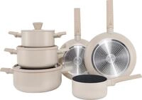 Hanseatic Topf-Set "ALU SCANDI, mit Antihaftbeschichtung" Set, Stielkasserolle...