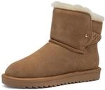 Winterboots ARA "ALASKA", Damen, Gr. 36, braun (cognac), Veloursleder, Schuhe
