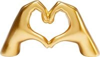 Kare Design Dekoobjekt "Heart Hands" verschiedene Gr&ouml;&szlig;en