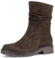 Stiefelette GABOR, Damen, Gr. 35, braun (mocca), Veloursleder, unifarben, Schuhe