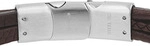 Lederarmband TOM TAILOR "Schmuck Geschenk Edelstahl Leder", braun...