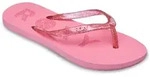 Sandale ROXY "Rg Viva Sparkle", Jungen, Gr. 35, pink (plumeria), Obermaterial: 98%