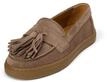 Loafer MARC O'POLO "aus ge&ouml;ltem Veloursleder", Damen, Gr. 36, braun (faded braun),