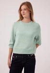 STREET ONE STUDIO 3/4-Arm-Shirt mit eingewebtem Giltzerfaden
