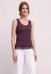 STREET ONE Spitzentop Jersey