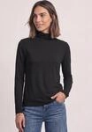 STREET ONE Langarmshirt in Unifarbe