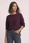 STREET ONE Langarmshirt in Unifarbe