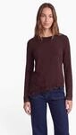 STREET ONE STUDIO Langarmshirt mit Spitzendetails