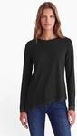 STREET ONE STUDIO Langarmshirt mit Spitzendetails