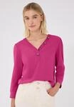 STREET ONE STUDIO 3/4-Arm-Shirt mit Knopfleiste