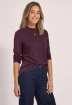 STREET ONE Langarmshirt mit Stehkragen