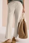 Stoffhose CECIL "Style Neele", Damen, Gr. XXL (46), L&auml;nge 26, beige (grain...