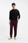Pyjama HUGO UNDERWEAR "ELION LONG SET", Herren, Gr. M (50), schwarz (schwarz 001),