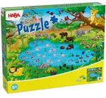 Puzzle HABA "1-20", gr&uuml;n (bunt), Puzzles, Kinder, Motiv